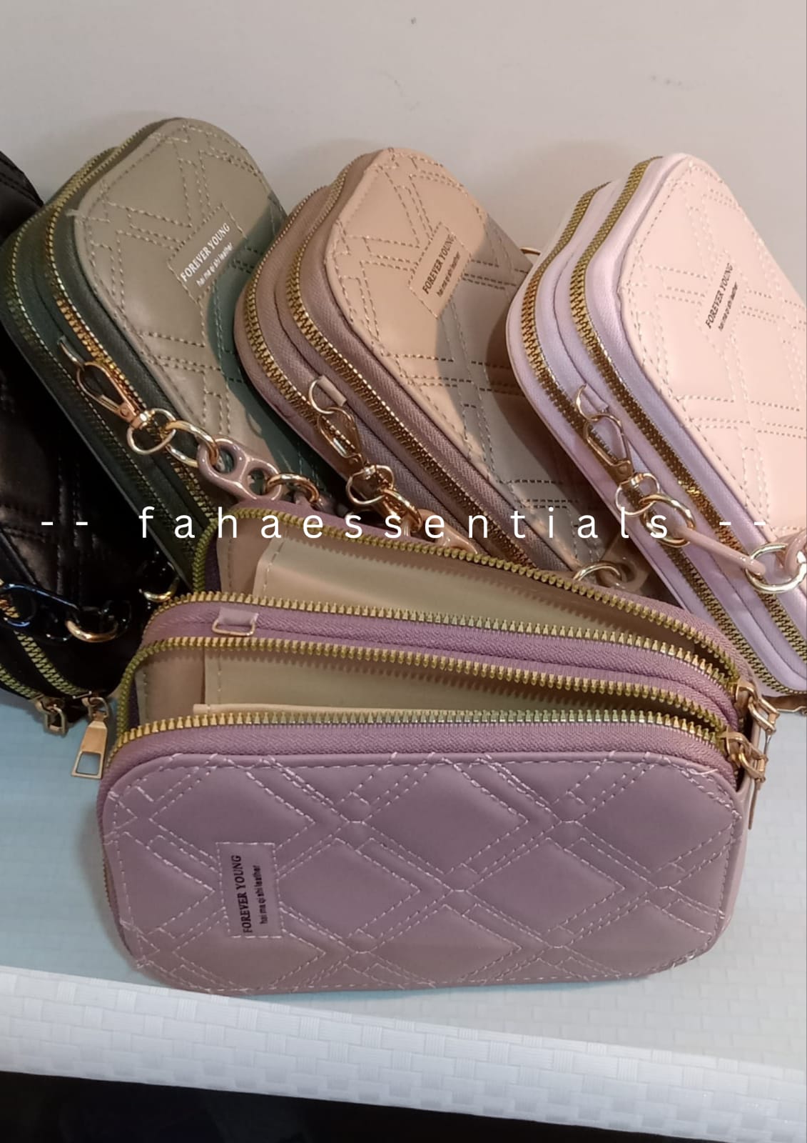 Crossbody- Mauve