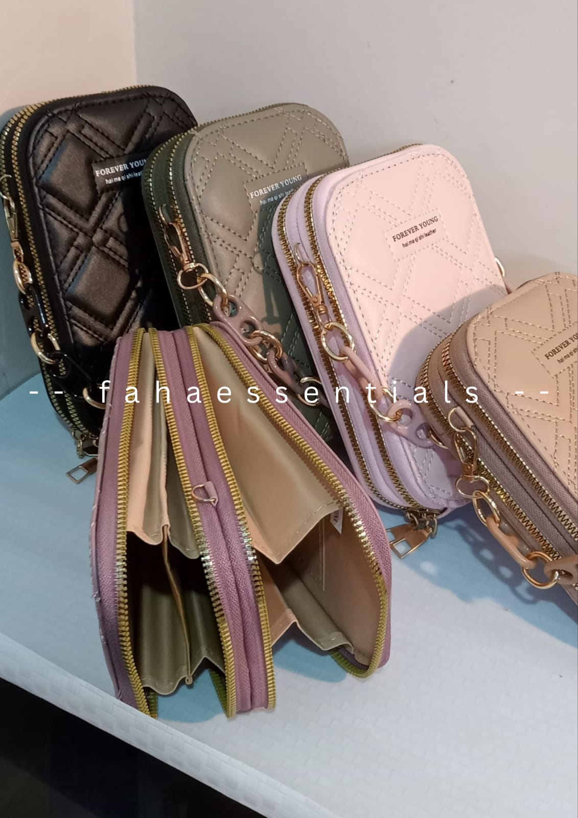 Crossbody- Mauve