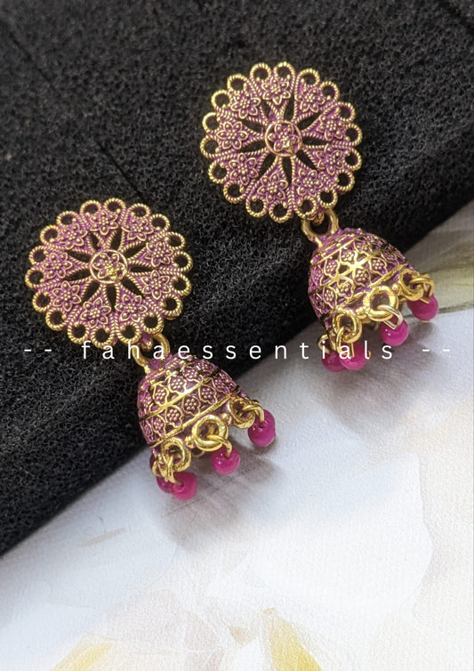 Phool Jhumki - Pink