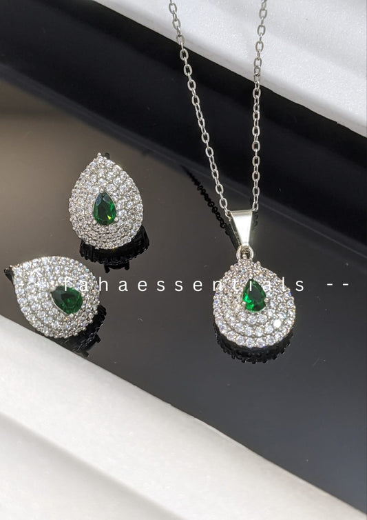 Tear Drop Locket Set 03