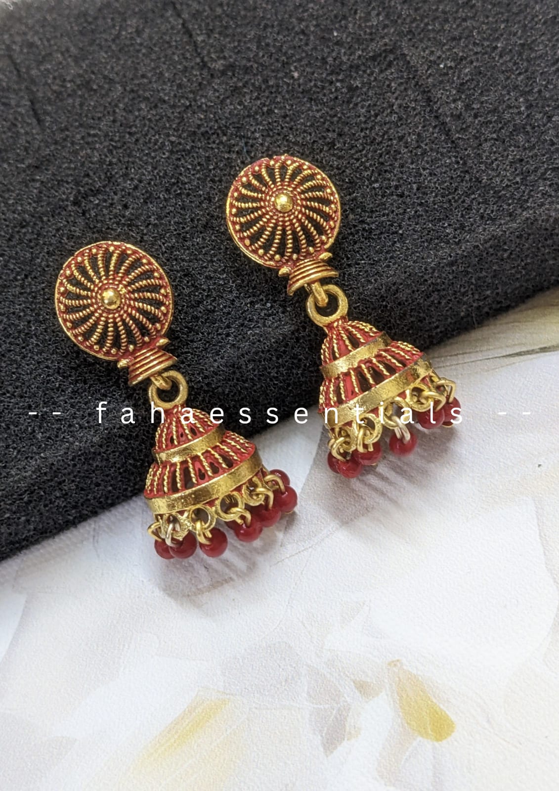 Afreen Jhumki - Red